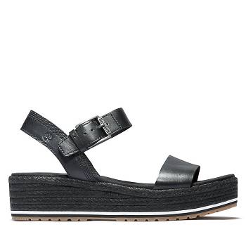 Timberland Női Santorini Sun Ankle Strap Szandál Fekete